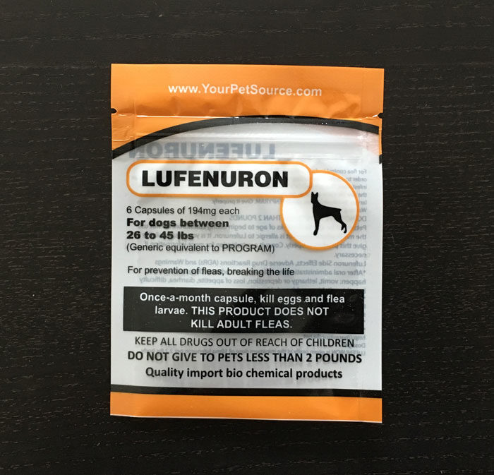 Lufenuron Flea Medicine for Dogs 2645 lbs